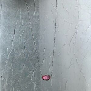 Kendra Scott Pink Elisa Necklace